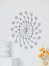 Contemporary Metal Art Wall Hanging: Elegant Decor for Home Dining Room and Entrance