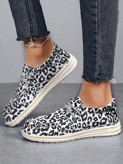 These Summer Slip-On <a href="https://canaryhouze.com/collections/women-canvas-shoes?sort_by=created-descending" target="_blank" rel="noopener">Sneakers</a> offer a perfect blend of comfort and style for women. With their easy slip-on design, you can effortlessly slide them on for any occasion. The sleek and modern loafer design adds a touch of sophistication to your look. Stay comfortable and stylish all summer long.