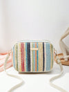 Chic and Stylish: Colorful Braided Single Shoulder Crossbody Bag for Women