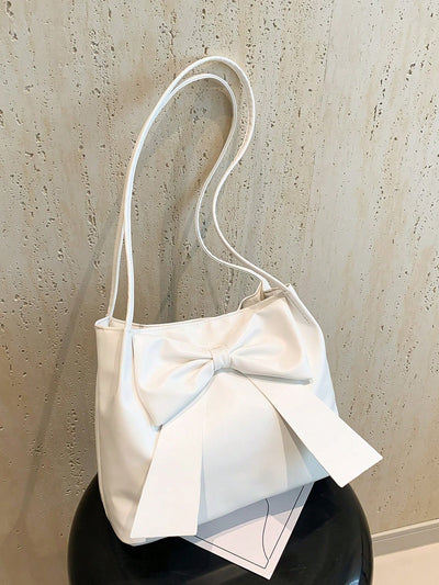 Chic Bow Knot Bucket Bag: The Must-Have Accessory for Fashionistas This Spring and Summer