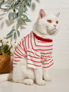 Striped Cat T-shirt: The Perfect Gift for Mother's Day or Father's Day!