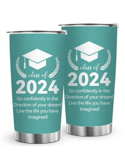 Class of 2024 Graduation Insulated Tumbler - Stay Hydrated in Style!