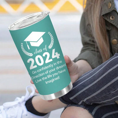 Class of 2024 Graduation Insulated Tumbler - Stay Hydrated in Style!