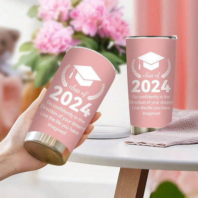 Class of 2024 Graduation Insulated Tumbler - Stay Hydrated in Style!