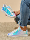 Sparkle in Style: Women's Shiny Fashionable Casual Sports Shoes