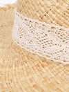 Stay Stylish and Protected with our Wide Brimmed Raffia Straw Beach Hat