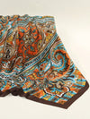 Silk Chain Print Geometric Pattern Headband Scarf Bandana - Chic and Stylish Accessory