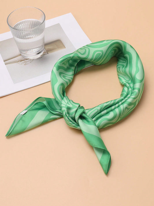 Print Square Scarf: The Ultimate Hair Accessory for Women