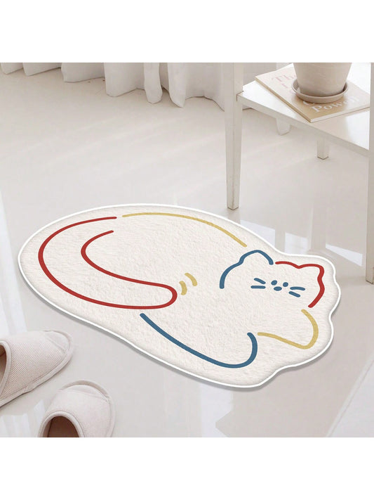 Our Cute Cat Pattern Anti-Slip Bath Mat offers superior water absorption, keeping your bathroom floor dry and safe. Its soft and durable material provides comfort and long-lasting use, while the anti-slip design ensures stability. Easy to clean, this bath mat is both practical and charming.