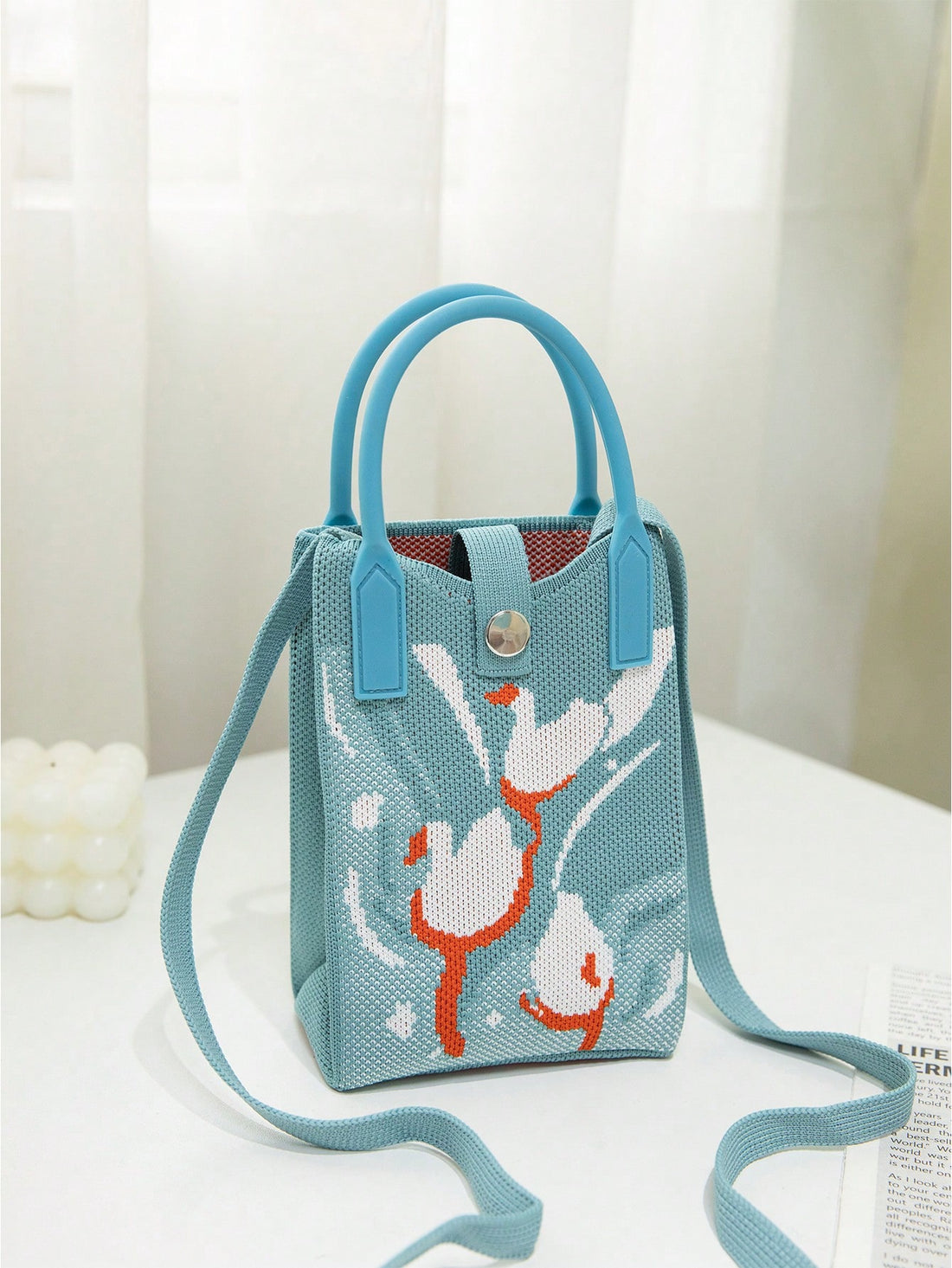This Swan Lake Serenity Handbag is the perfect companion for your daily adventures. With its elegant design and durable construction, this bag is ready to go wherever you go. Featuring a spacious interior and convenient pockets, it offers both style and functionality