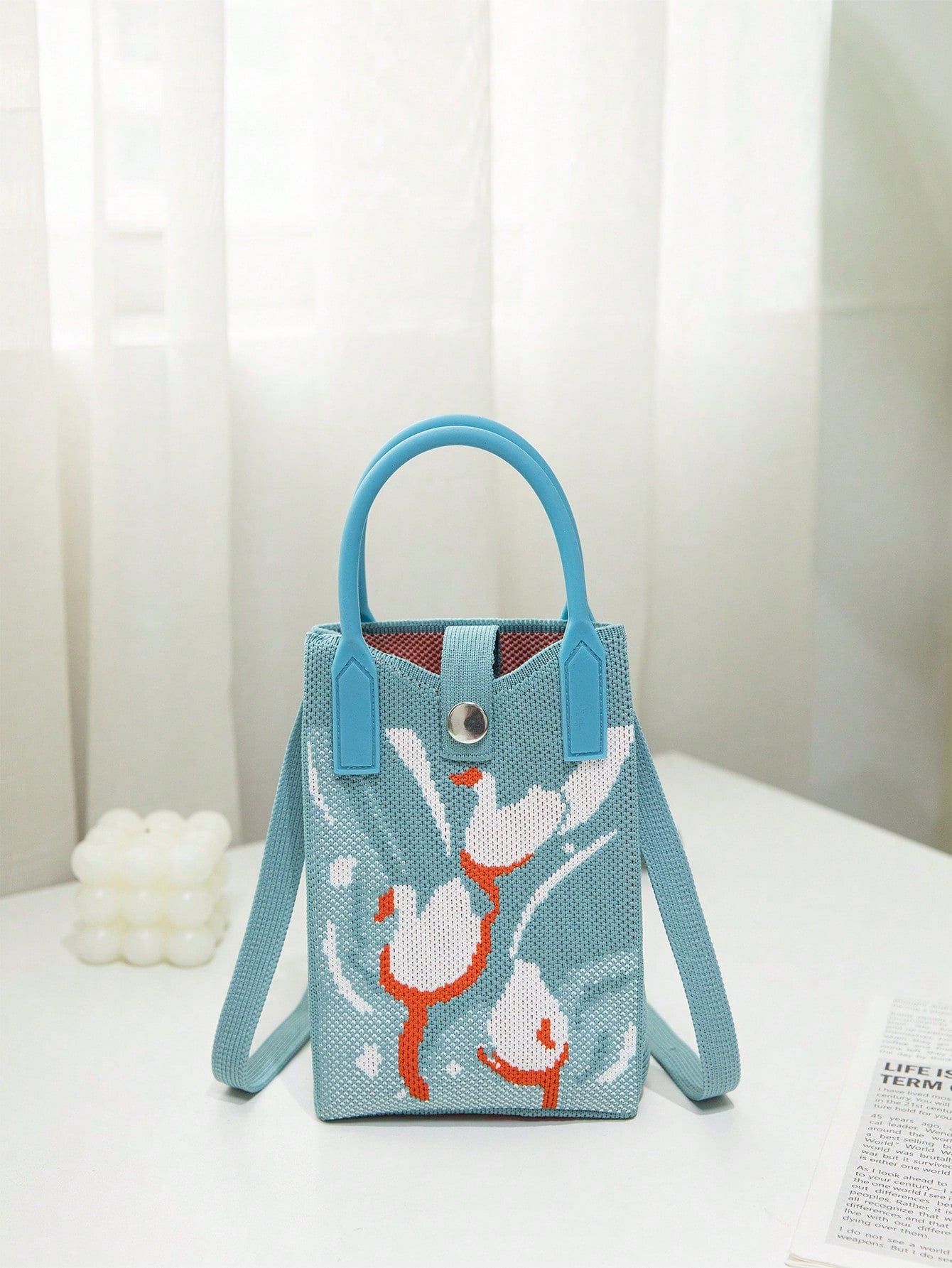 This Swan Lake Serenity Handbag is the perfect companion for your daily adventures. With its elegant design and durable construction, this bag is ready to go wherever you go. Featuring a spacious interior and convenient pockets, it offers both style and functionality