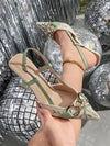 Stylish Embroidered Chain High Heel Sandals: The Ultimate Summer Party Shoe