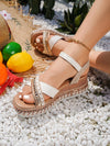 Colorful Vacation Style Wedge Sandals: Comfort and Style Combined