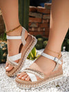 Colorful Vacation Style Wedge Sandals: Comfort and Style Combined