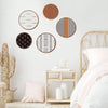 Boho Chic Wooden Round Wall Art for Every Room in Your Home