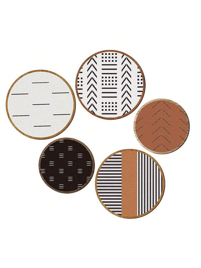 Boho Chic Wooden Round Wall Art for Every Room in Your Home