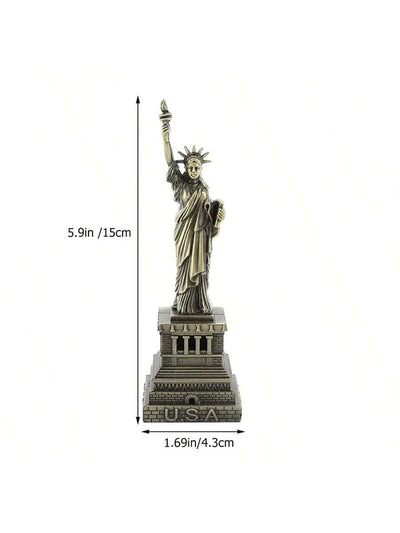 Majestic Metal Statue of Liberty Home Decor - A Stunning Addition to Your Space