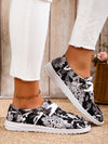 Chic and Comfy: Lace-Up Printed Shoes Perfect for Going Out