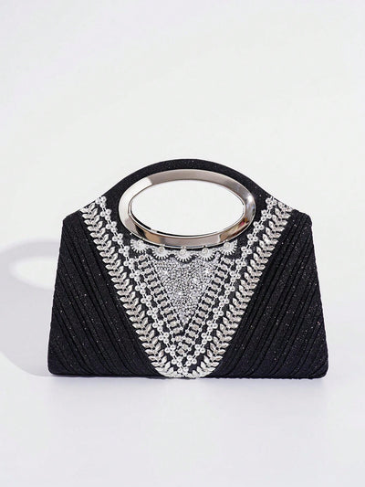 Sparkle and Shine: Glitter Handbag for Evening Parties and Special Events