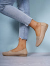 Chic and Comfortable: Ladies Hollow Out Fashionable Flat Shoes