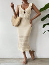 Chic and Cozy: Hollow Out Sweater Dress for Stylish Women