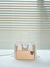 Chic and Stylish Mini Transparent Inner Bag with Chain Crossbody for Women