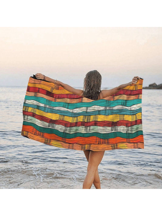 Unleash your bohemian spirit with our Bohemian Bliss wearable <a href="https://canaryhouze.com/collections/towels?sort_by=created-descending" target="_blank" rel="noopener">blanket</a>! Made with ultra fine fibers, it's perfect for your beach adventures. Stay cozy and stylish while enjoying the sun and sand.