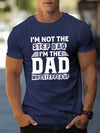 Bold Statements: Men's Slogan Printed Short Sleeve T-Shirt