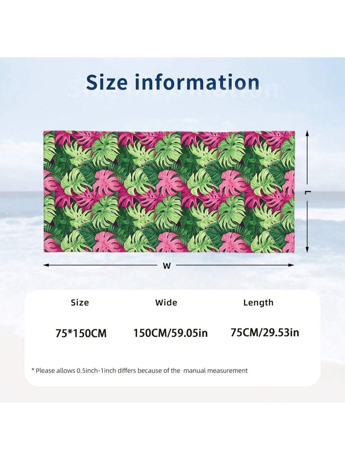 Experience the ultimate summer luxury with our Tropical Plant Paradise <a href="https://canaryhouze.com/collections/towels" target="_blank" rel="noopener">beach blanket</a>. Made from ultra-fine fibers, this blanket is perfect for lounging on the beach or by the pool. Its tropical design will transport you to a paradise, making it the perfect accessory for your summer adventures.