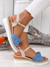 Step into Summer in Princess Style: Women's Wedge Heels Platform Sandals