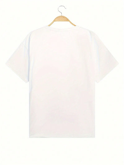 Men's Geometric Sunset Beach T-Shirt: Embrace the Summer Vibes