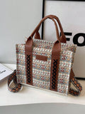 Introducing the Bohemian Chic Handbag and Shoulder Bag - the perfect accessory for any stylish woman. Made with high-quality materials, this versatile bag can be worn as a handbag or shoulder bag, making it perfect for any occasion. With its unique bohemian chic design, you'll stand out in a sea of ordinary bags. Elevate your fashion game with this must-have accessory.