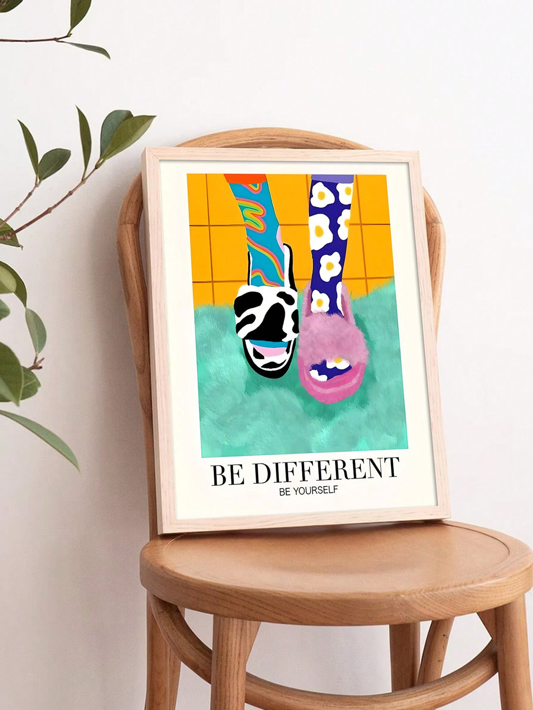 Transform your space with our Modern Minimalist Abstract Canvas Wall Art! Elevate your home decor with this chic and modern addition. The perfect touch to add personality and style to any room. Bring a unique and playful vibe to your walls with this quirky piece.