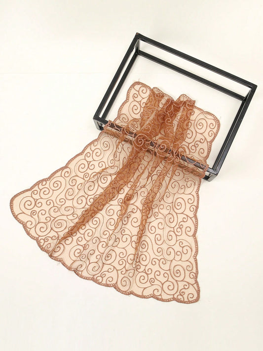Chic Embroidered Handkerchief Bandana for Women