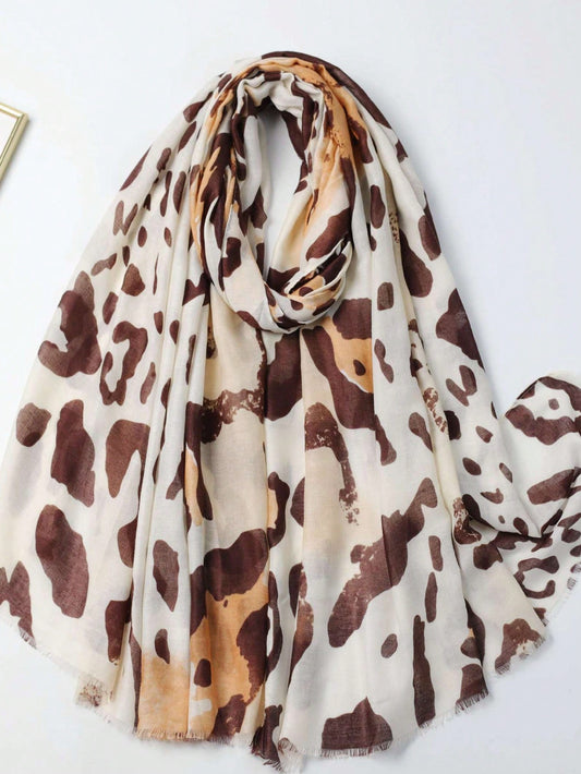 Elevate your style with our Bold and Beautiful: Leopard Print Silk Scarf for Spring and Summer. Made from luxurious silk, this scarf will add a touch of sophistication to any outfit. Perfect for spring and summer, the leopard print adds a bold and statement-making touch. Embrace your wild side with this must-have accessory.