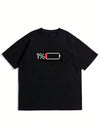 Men's Number Graphic Printed Short Sleeve T-Shirt - Casual and Cool