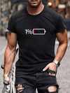 Men's Number Graphic Printed Short Sleeve T-Shirt - Casual and Cool