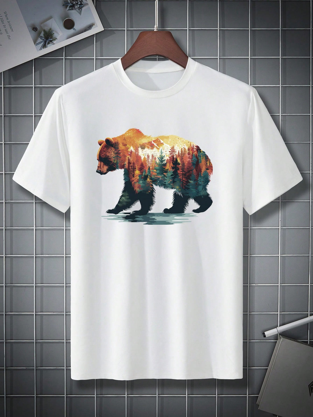 Stay cool and stylish this summer with our Men's Casual Printed T-Shirt. Made with lightweight material and a comfortable round neck, this shirt is perfect for any casual occasion. The fun and unique prints add a touch of personality to your wardrobe. Don't sacrifice comfort for style - get the best of both worlds with this t-shirt.