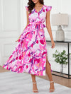 Elevate your summer wardrobe with the vibrant Colorful Water Ripple Maxi <a href="https://canaryhouze.com/collections/women-dresses" target="_blank" rel="noopener">Dress</a>. Decorated in a mesmerizing water ripple pattern, this maxi dress will make a stylish statement. Made of lightweight fabric, it's perfect for hot summer days. Stay cool, comfortable, and fashionable with this must-have dress.