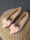 Rose Red Bowknot Flat Shoes: The Perfect Versatile Pair for Any Occasion