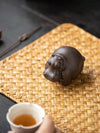 Hippopotamus Tea Tray: A Vintage Sculpture for Stylish Decoration