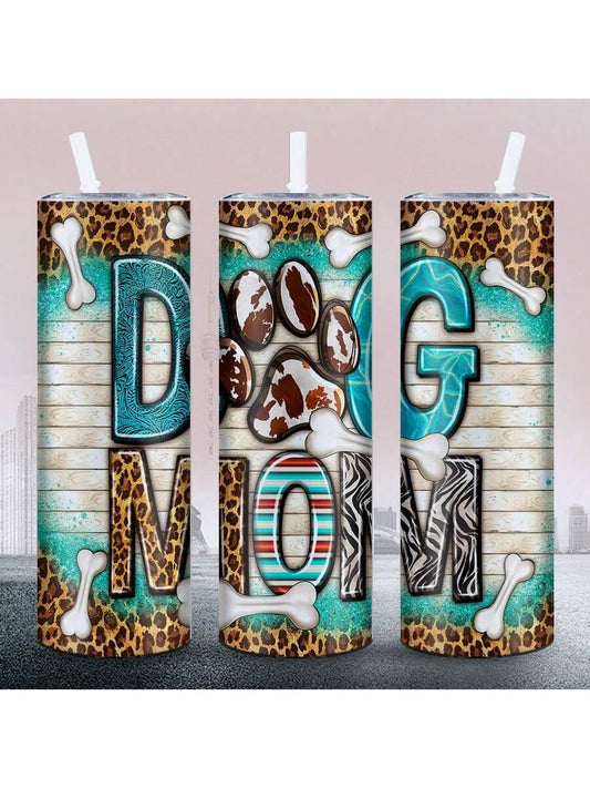 Cute Cartoon Dog Paw Mother's Day Tumbler: Perfect Gift for Any Occasion