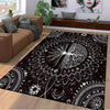 Chic and Stylish Black Bohemian Decorative Carpet: A Minimalist Touch for Your Home