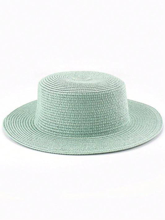 Stay stylish and protected in the sun with our Chic Summer Straw Hat. Whether at the beach or a festival, this essential accessory is made of durable straw and offers UPF 50+ protection. Stay cool and fashionable this summer with our must-have hat.