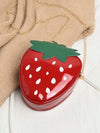 Cartoon Strawberry Crossbody Bag: Fashionable and Lightweight Gift for Girls