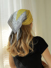 Colorful Printed Square Scarf & Headscarf Combo: The Perfect Bandana Hair Band