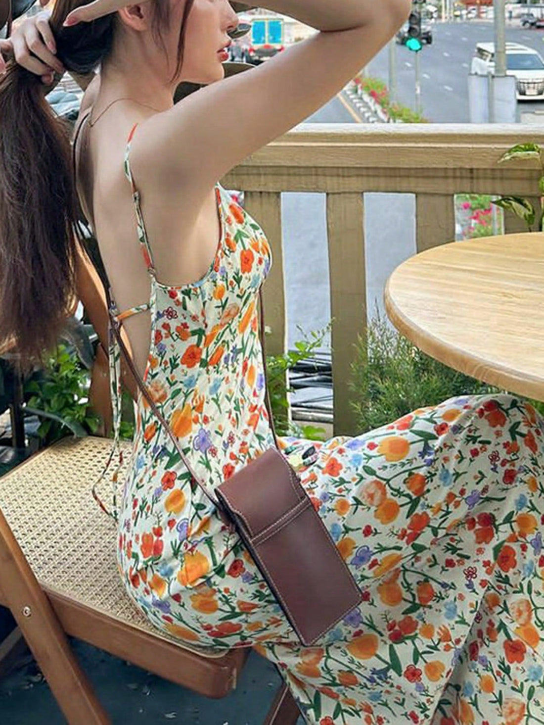 Experience the essence of spring with our Floral Bliss dress. This small floral patchwork lace dress features delicate spaghetti straps for a feminine touch. Embrace effortless elegance and let the charming florals take you from day to night.