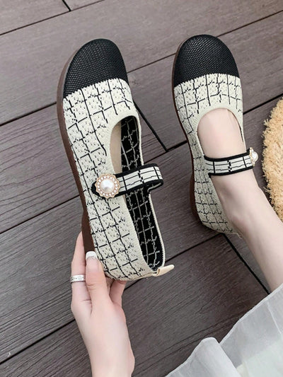 2024 Summer Mesh Slip-Resistant Flat Shoes: Comfort and Style for Moms