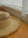 Chic and Stylish: Handwoven Raffia Straw Panama Hat – Perfect for Any Occasion!