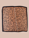 Chic Leopard Print Silk Scarf: Unleash Your Wild Side with Style and Sun Protection